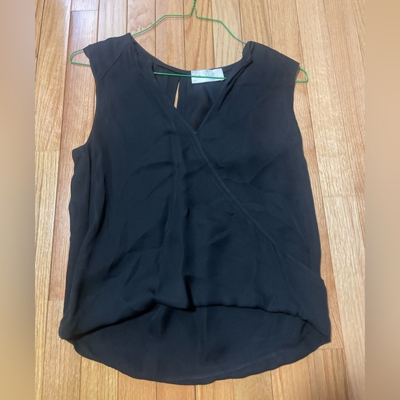 A.L.C Black V-Neck Tank Top Size XS - Picture 1 of 7